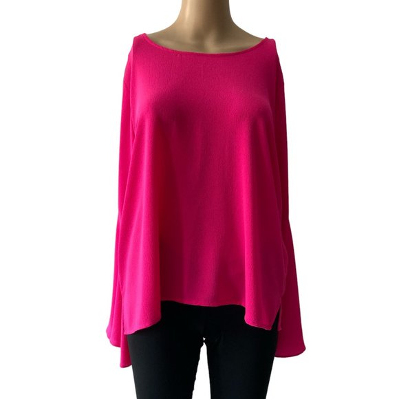 Vince Camuto Women's Bell Sleeve Top Green Size Large